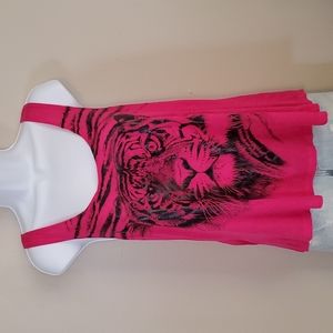 Wet Seal Tiger Print Tank Top
